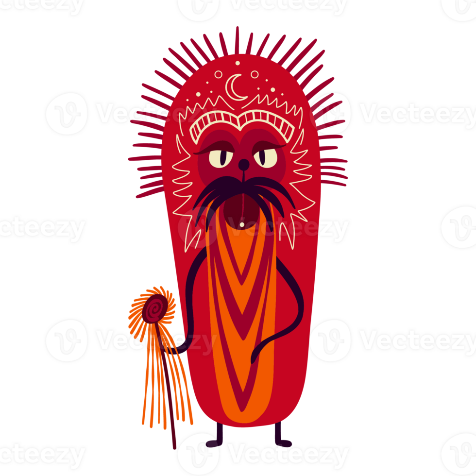 funny demon for halloween png
