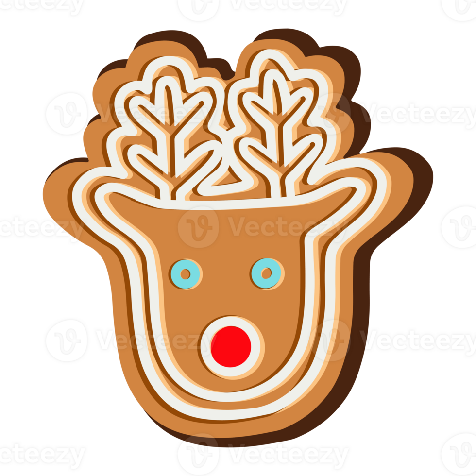 Christmas ginger cookie png