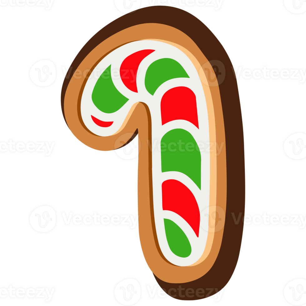 Christmas ginger cookie png