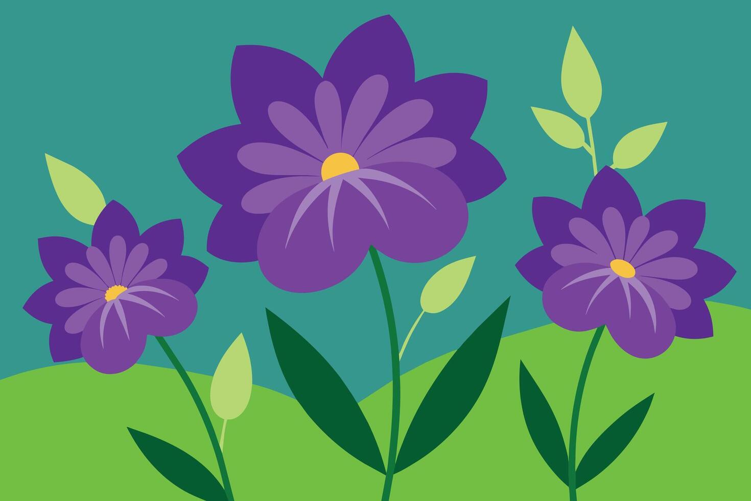 vector antecedentes con púrpura flores