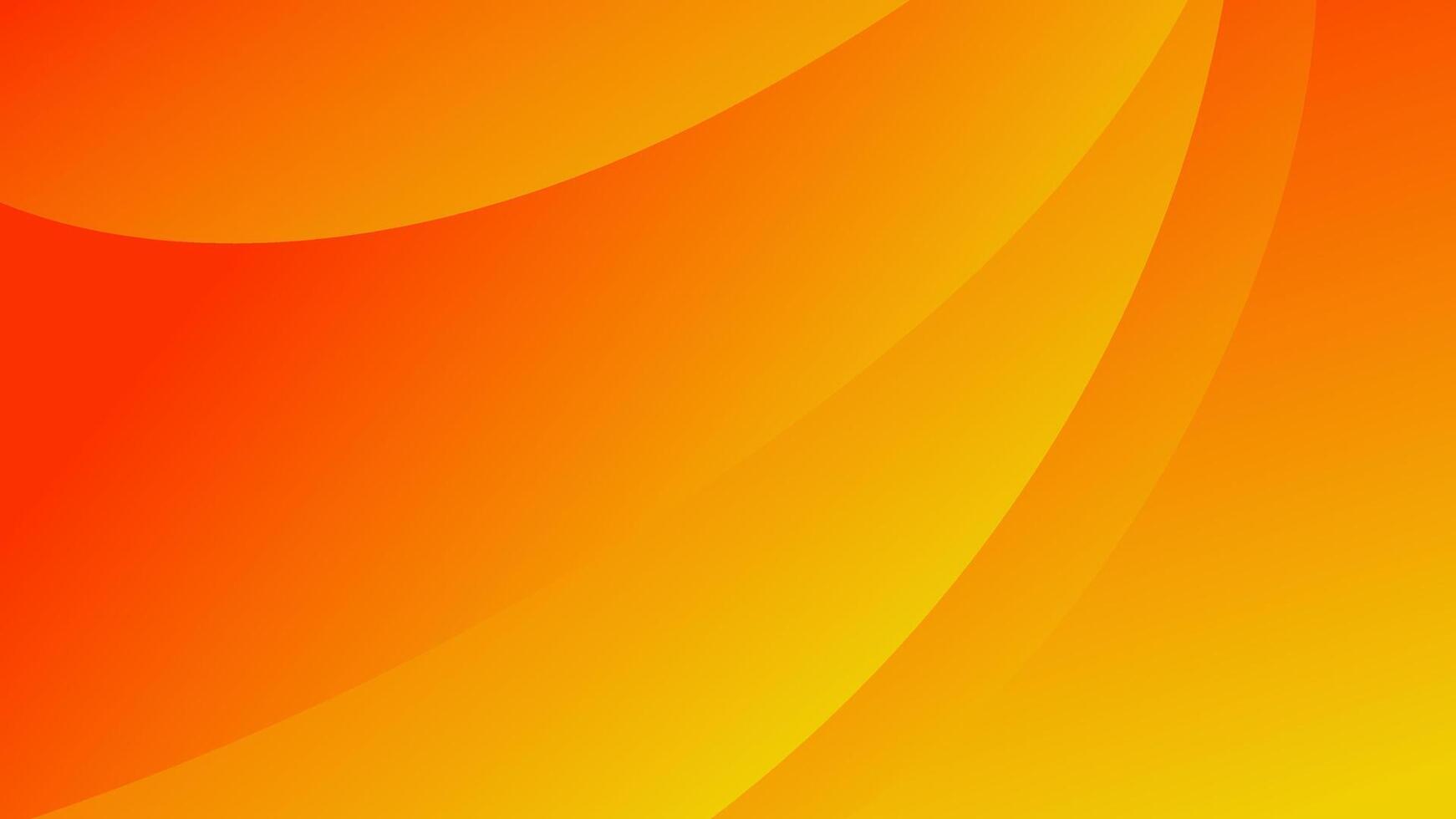 Abstract background orange and yellow color, modern design stripes background with geometric round shape. Vector illustration.