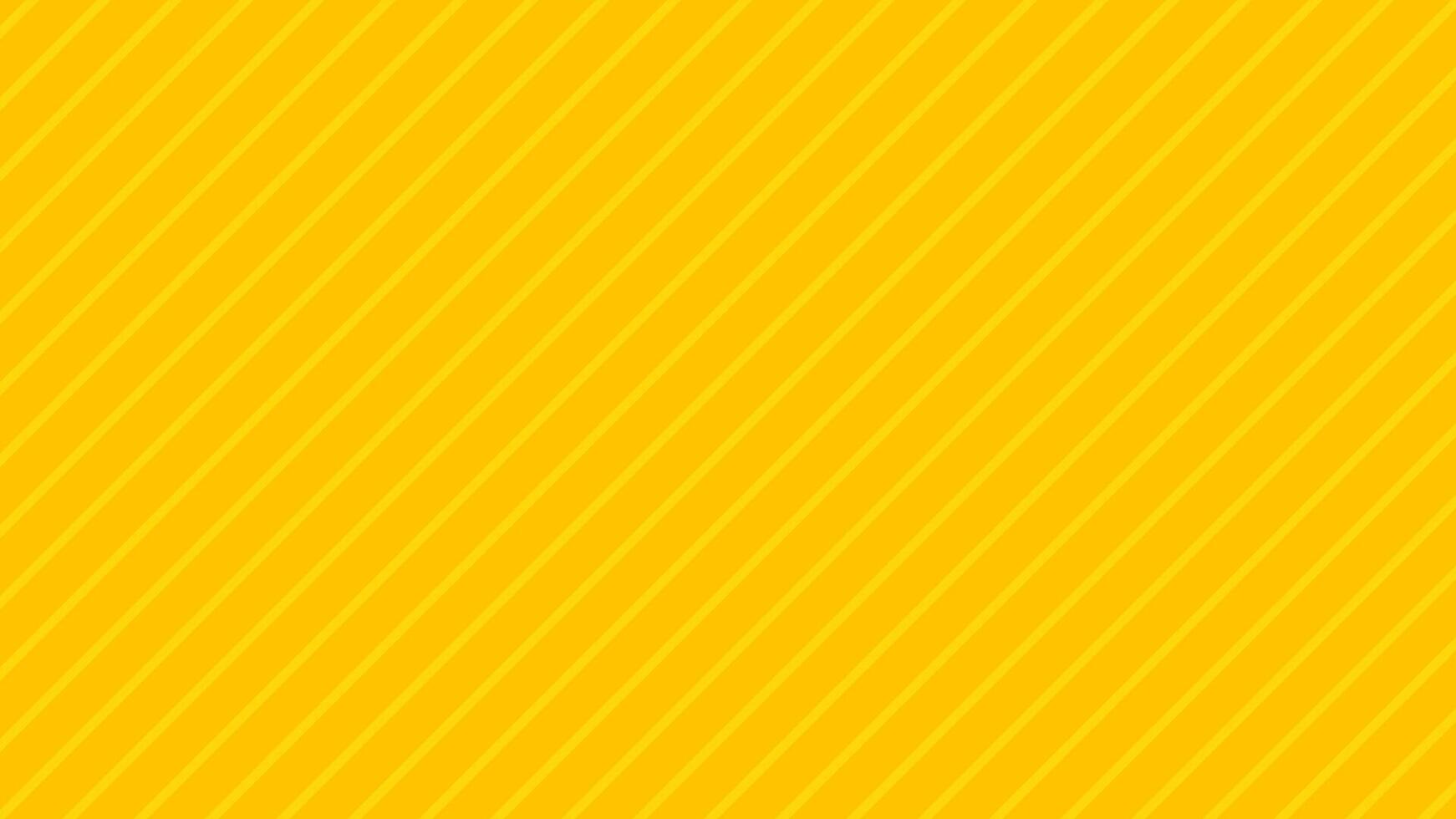 Diagonal striped lines background. Yellow background vector