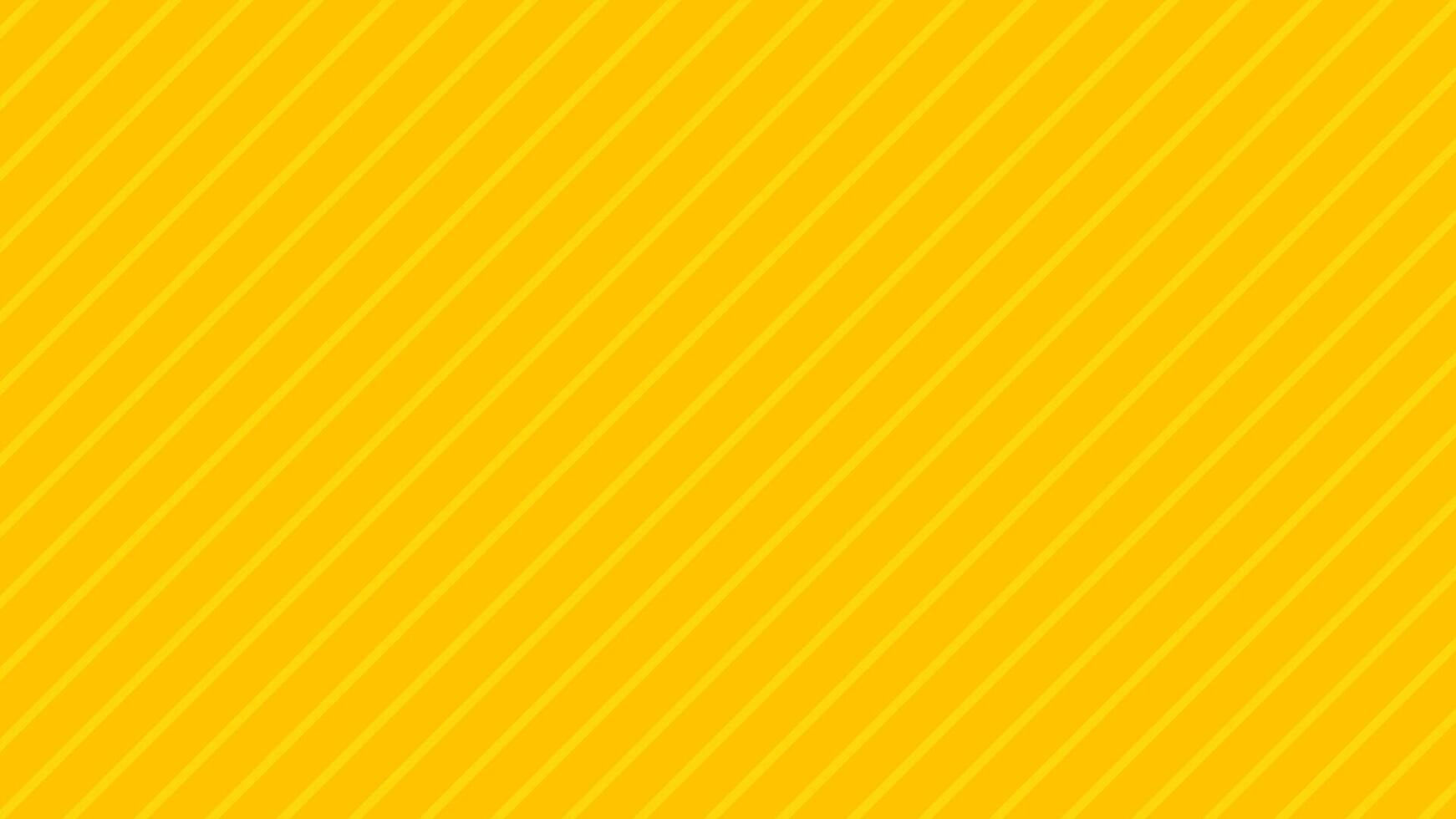 Diagonal striped lines background. Yellow background vector