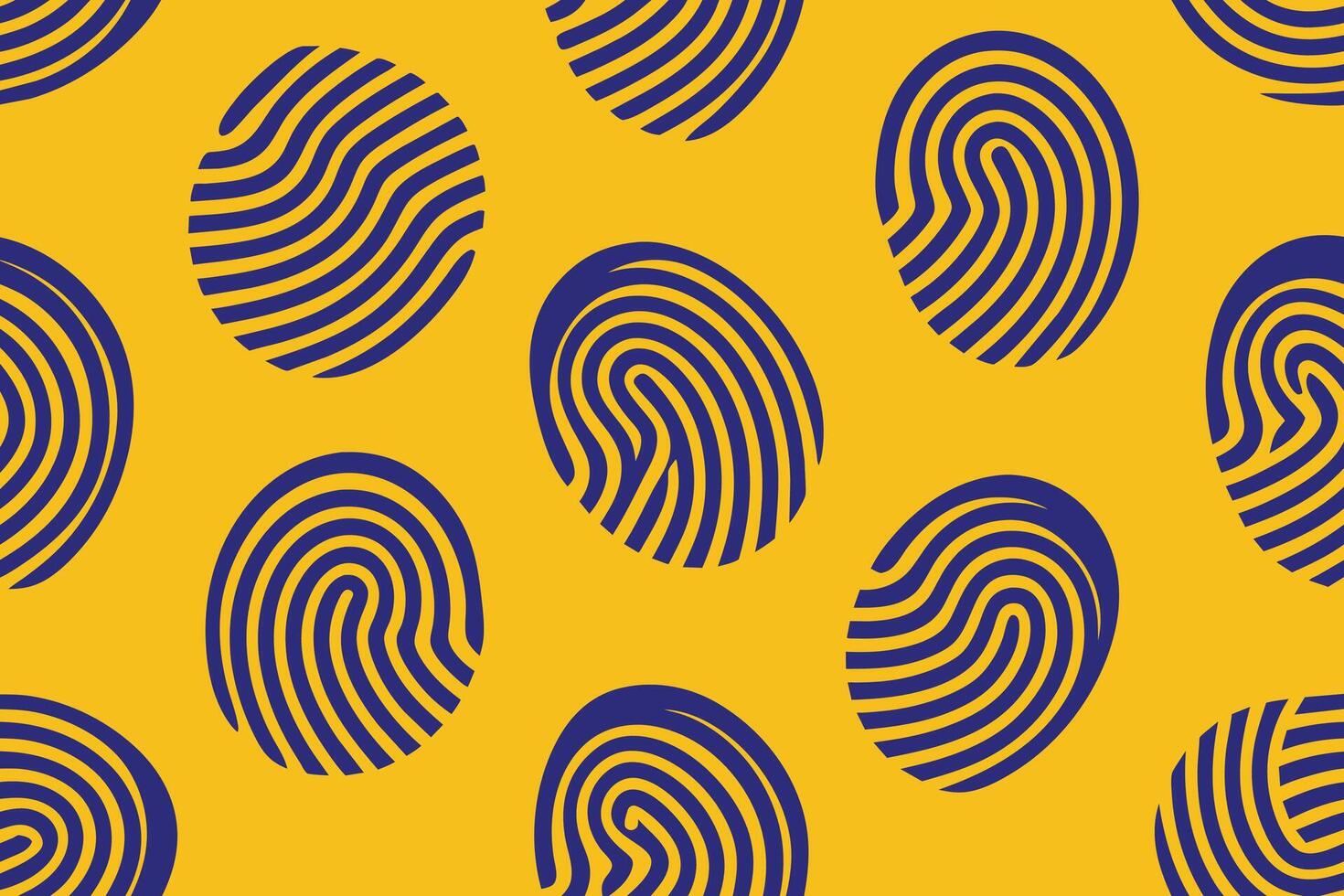 Seamless fingerprint image pattern vector