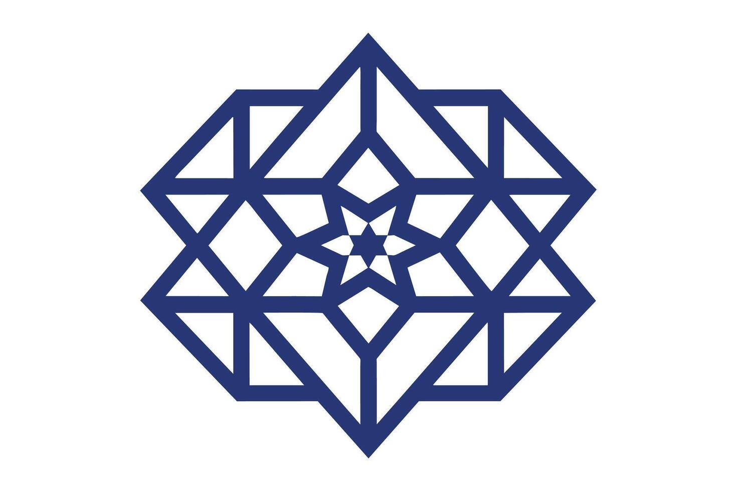 Geometric shapes White Background vector