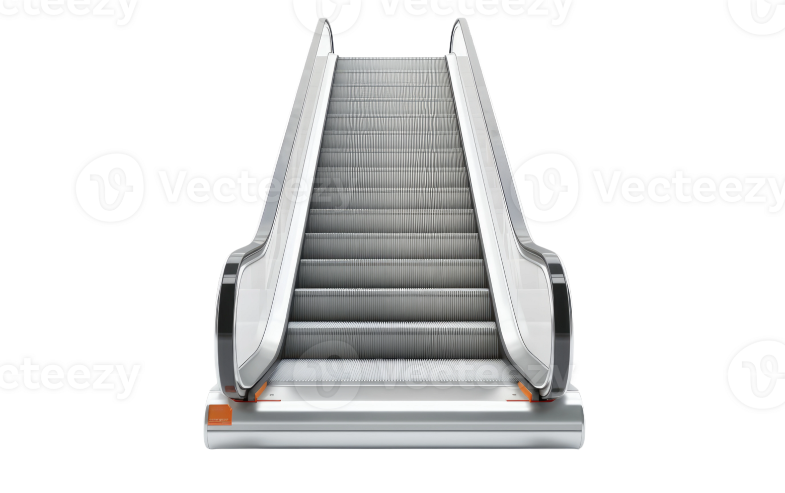 AI generated Escalator Steps On Transparent Background png