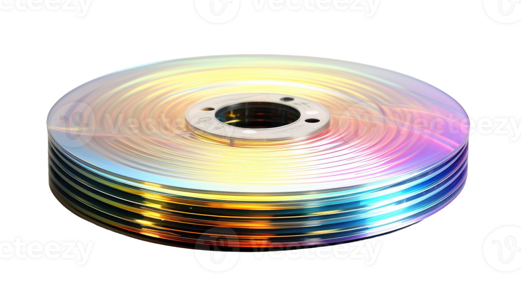 CD Showcase On Transparent Background png