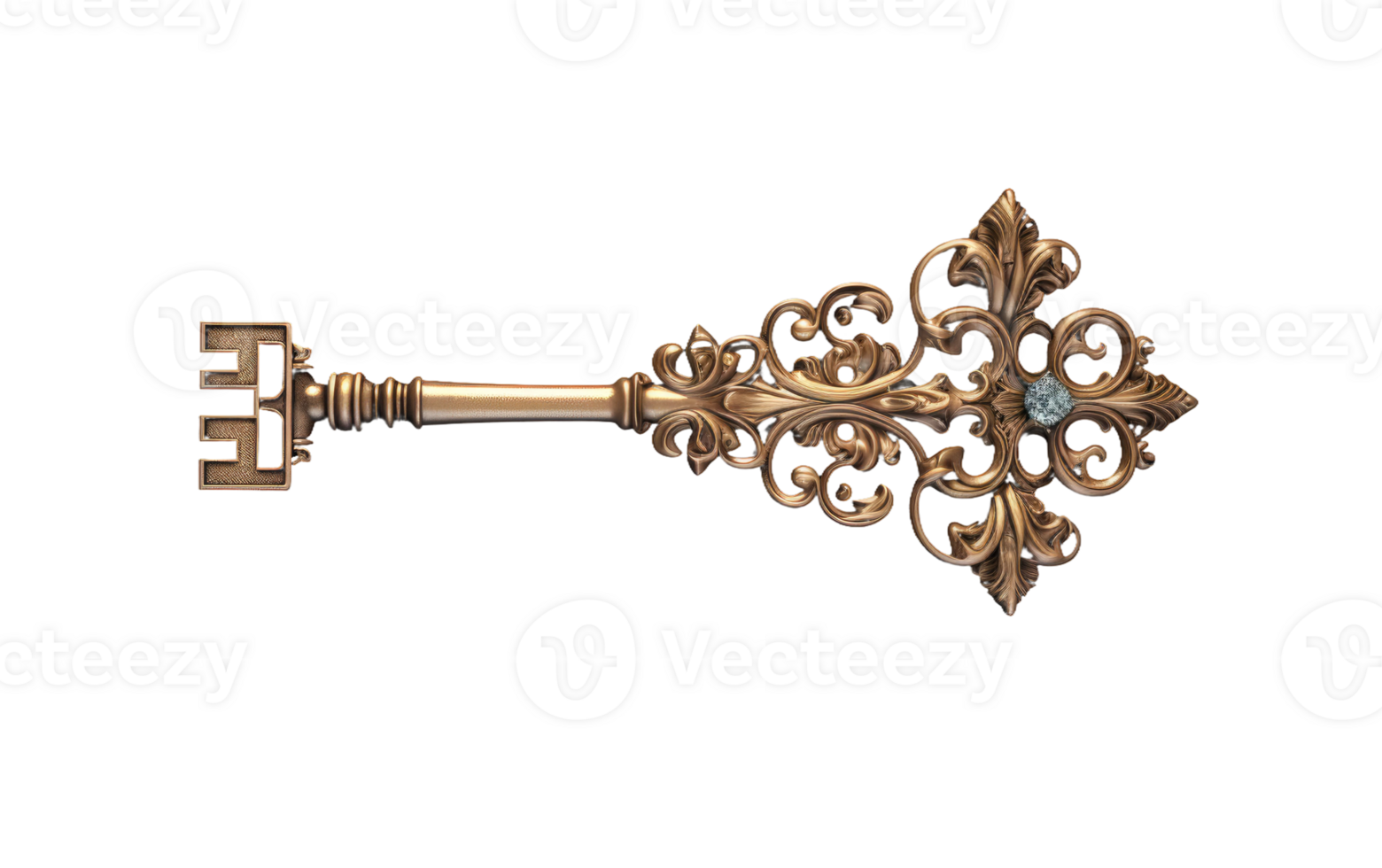 Luxury Key On Transparent Background png