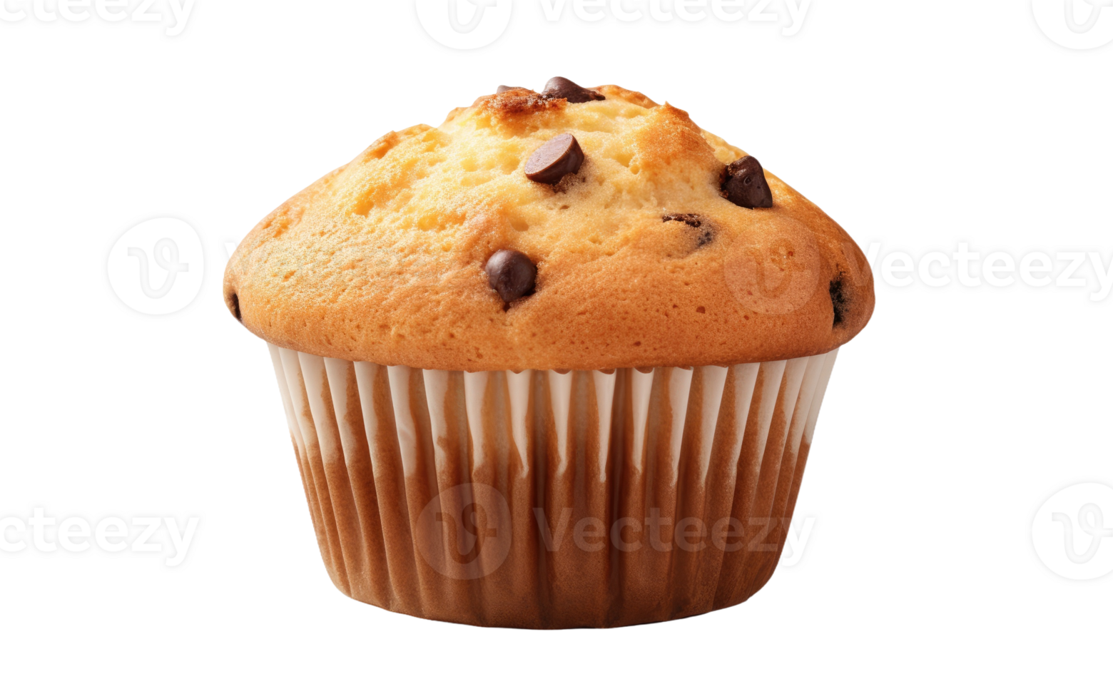 AI generated Muffin Magic On Transparent Background png