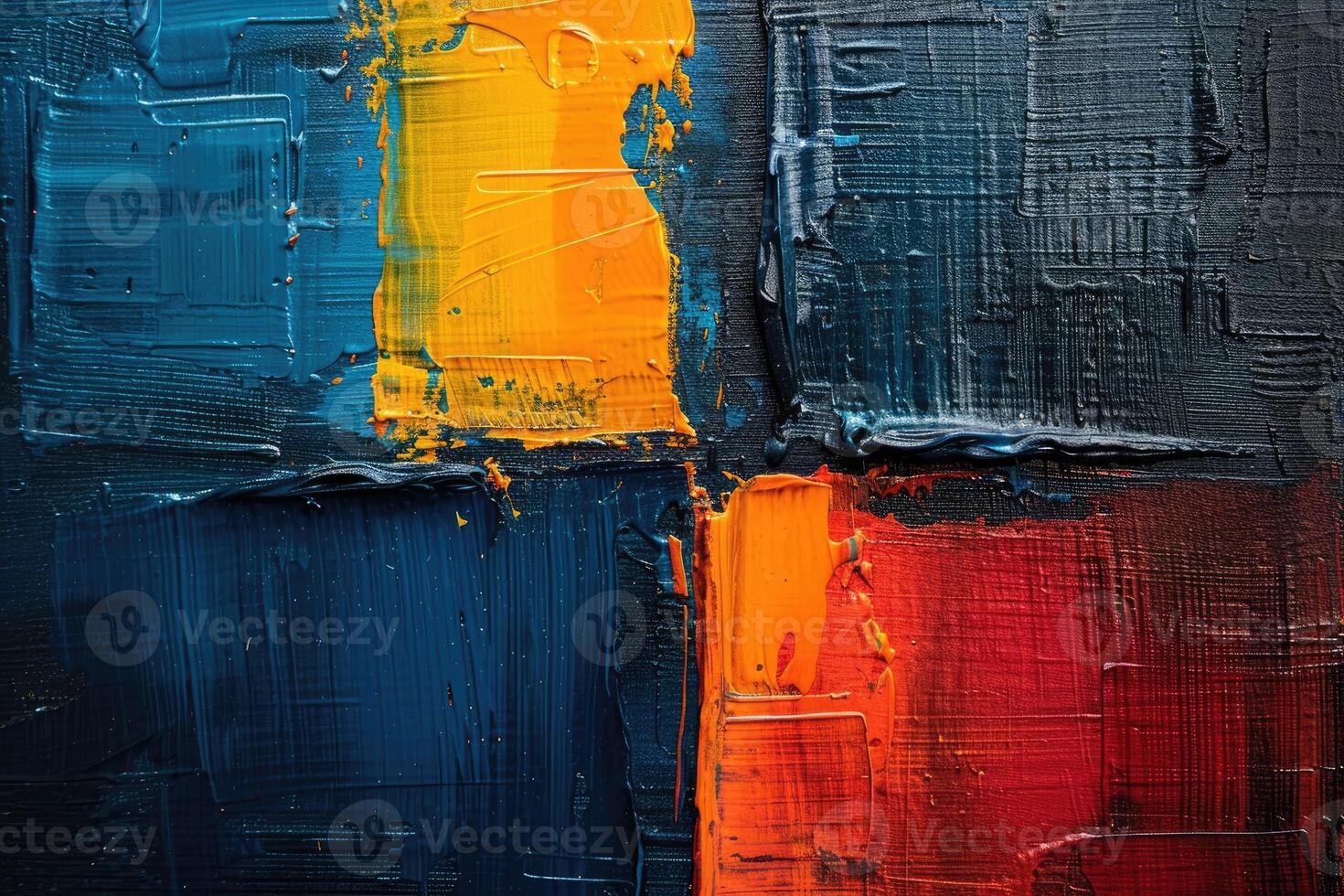 AI generated Abstract colorful oil paint background wallpaper design images photo