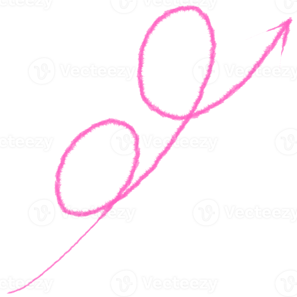 pink arrow element png