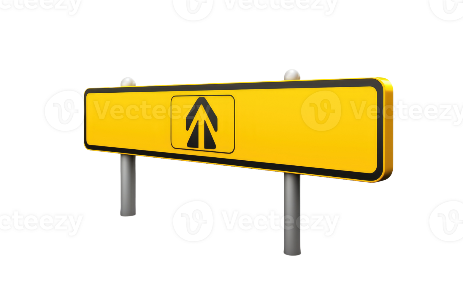 Road Guidance Sign On Transparent Background png