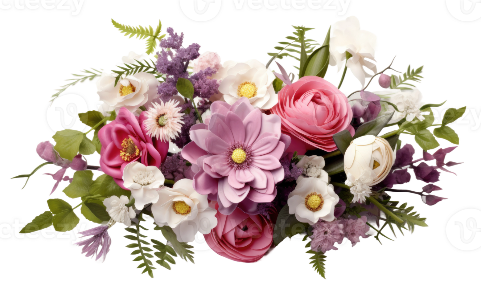 Flower Petals On Transparent Background png