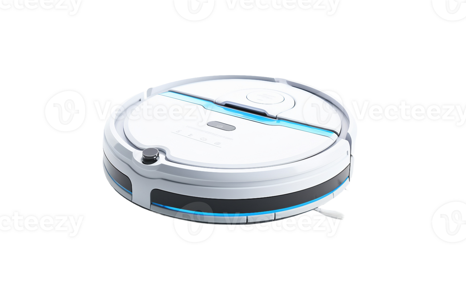 AI generated Automated Cleaning Assistant On Transparent Background png
