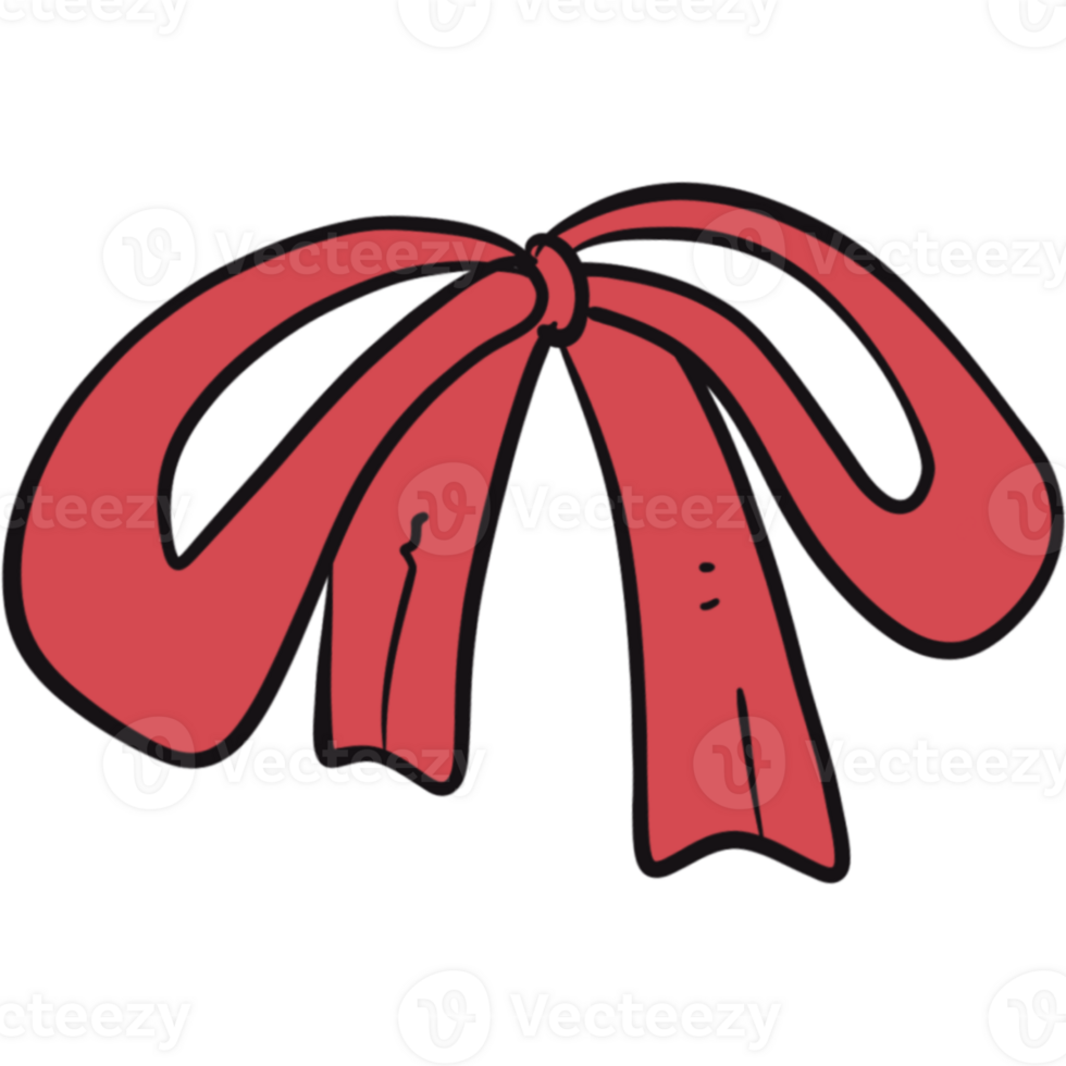 The illustration of a bow png