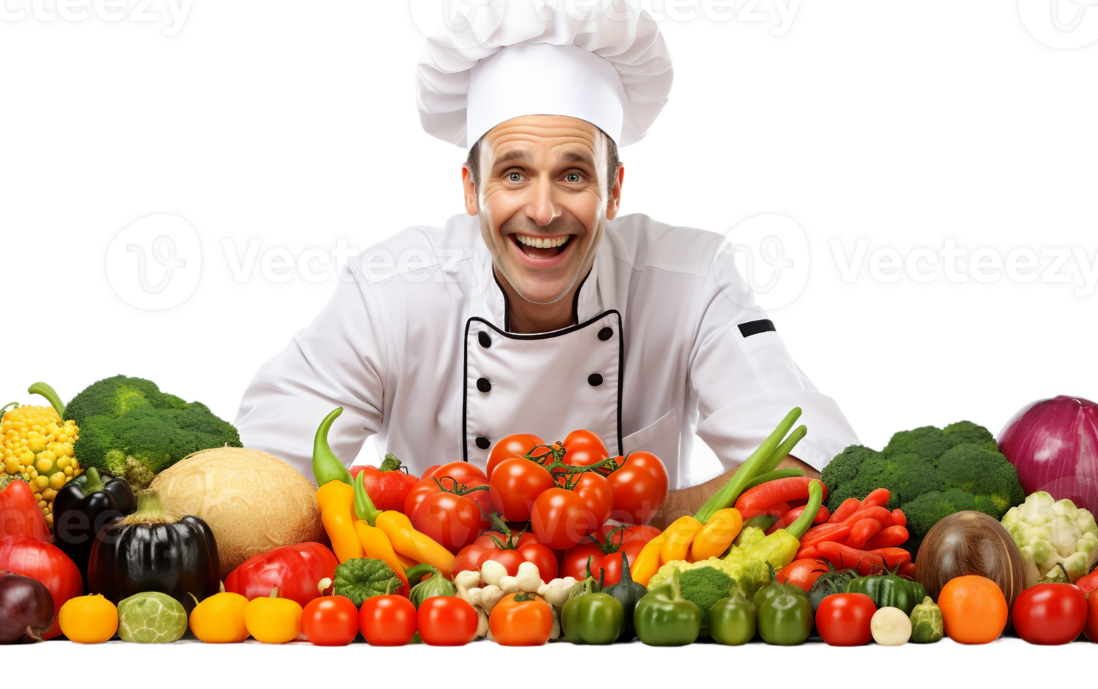 AI generated Ecstatic Culinary Palette On Transparent Background png