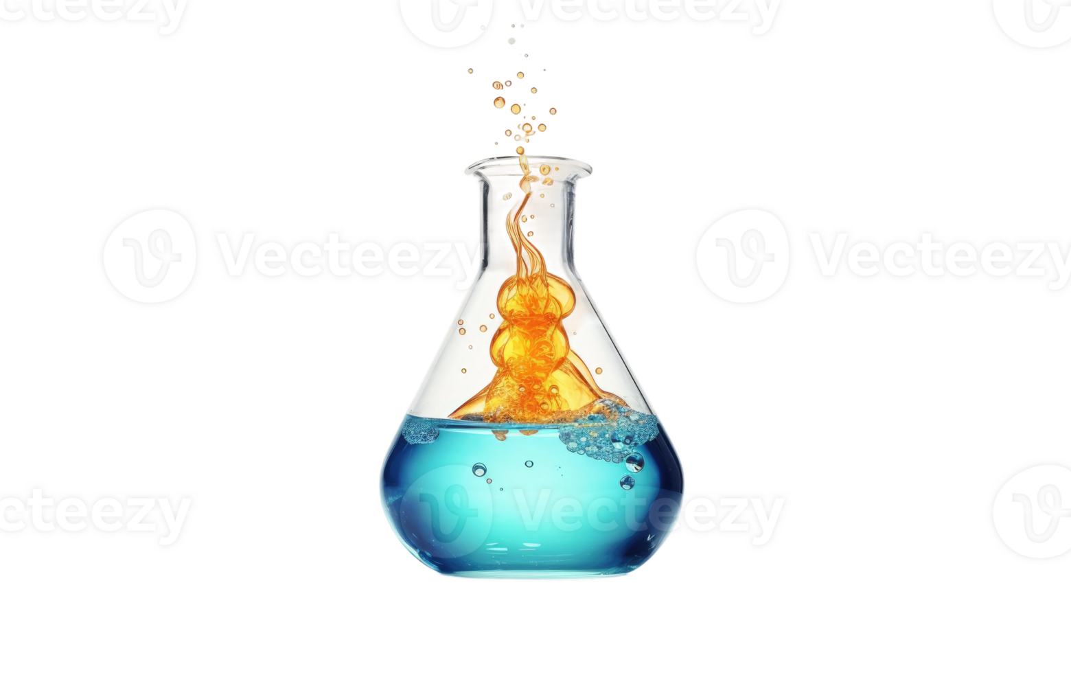 Reaction Vessel Bubbles On Transparent Background png
