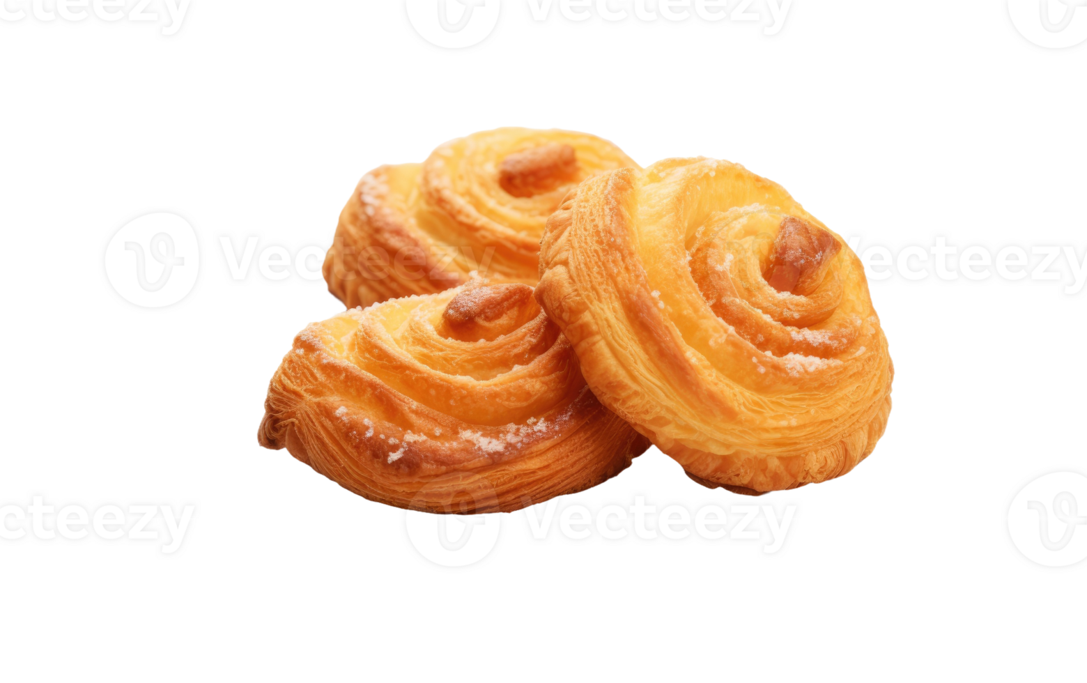Delicate Palmier Pastry On Transparent Background png