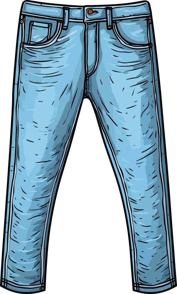 ai generado pantalones clipart diseño ilustración png