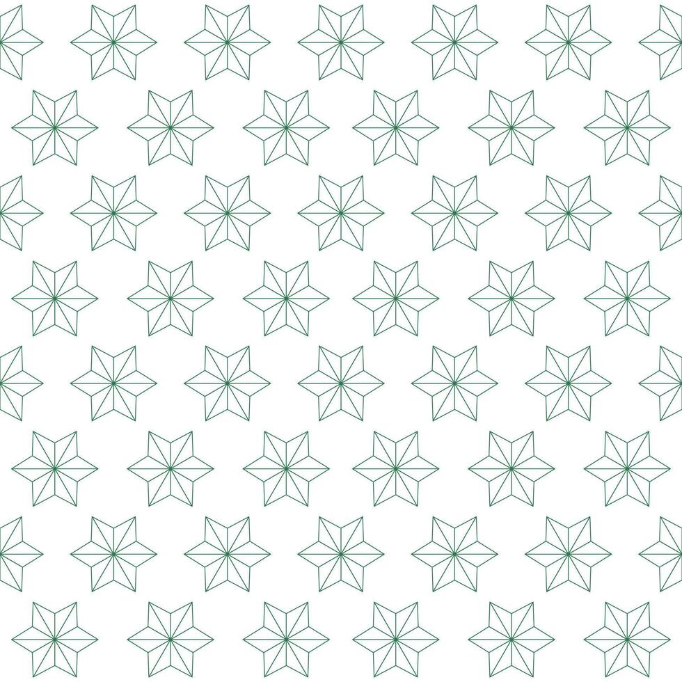 Seamless Japanese pattern with white hemp leaf motif vector illustration