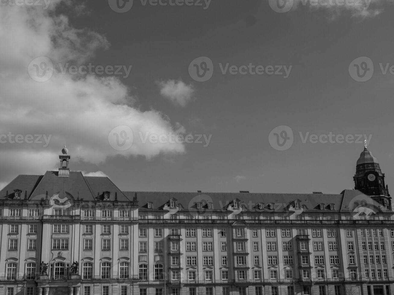 the city of Dresden in Saxonia photo