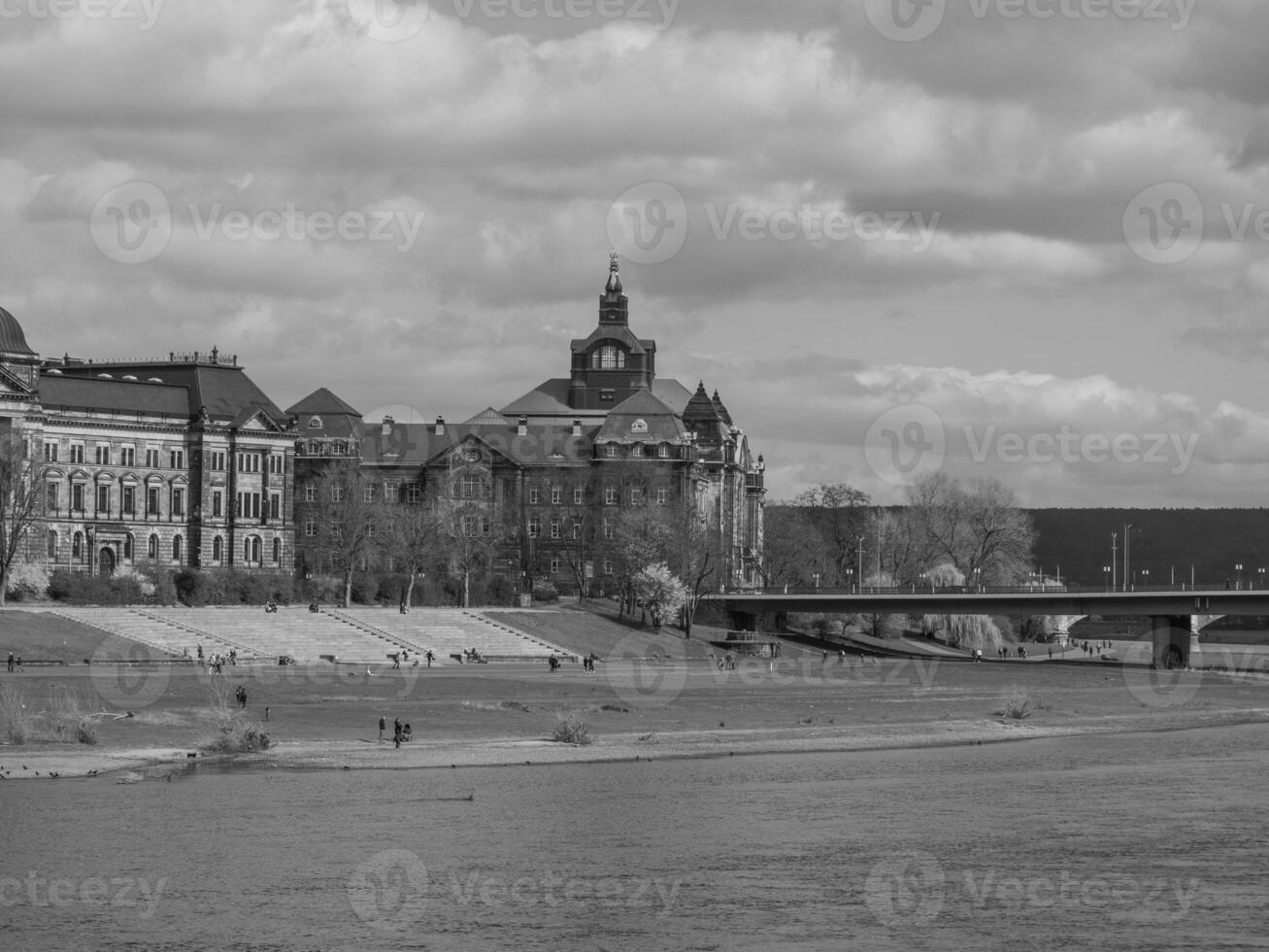 the city of Dresden in Saxonia photo