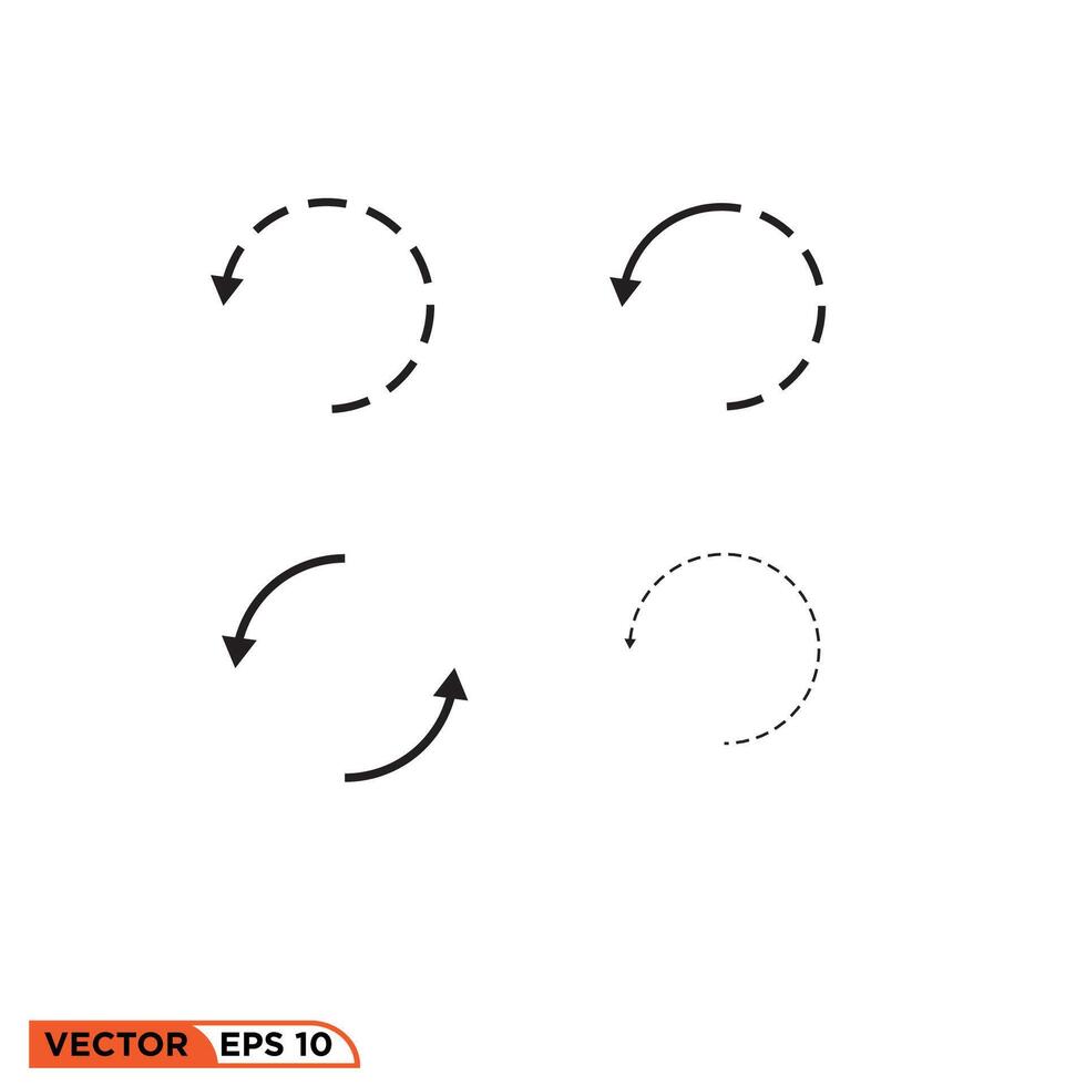 flecha icono diseño vector gráfico de plantilla, firmar y símbolo
