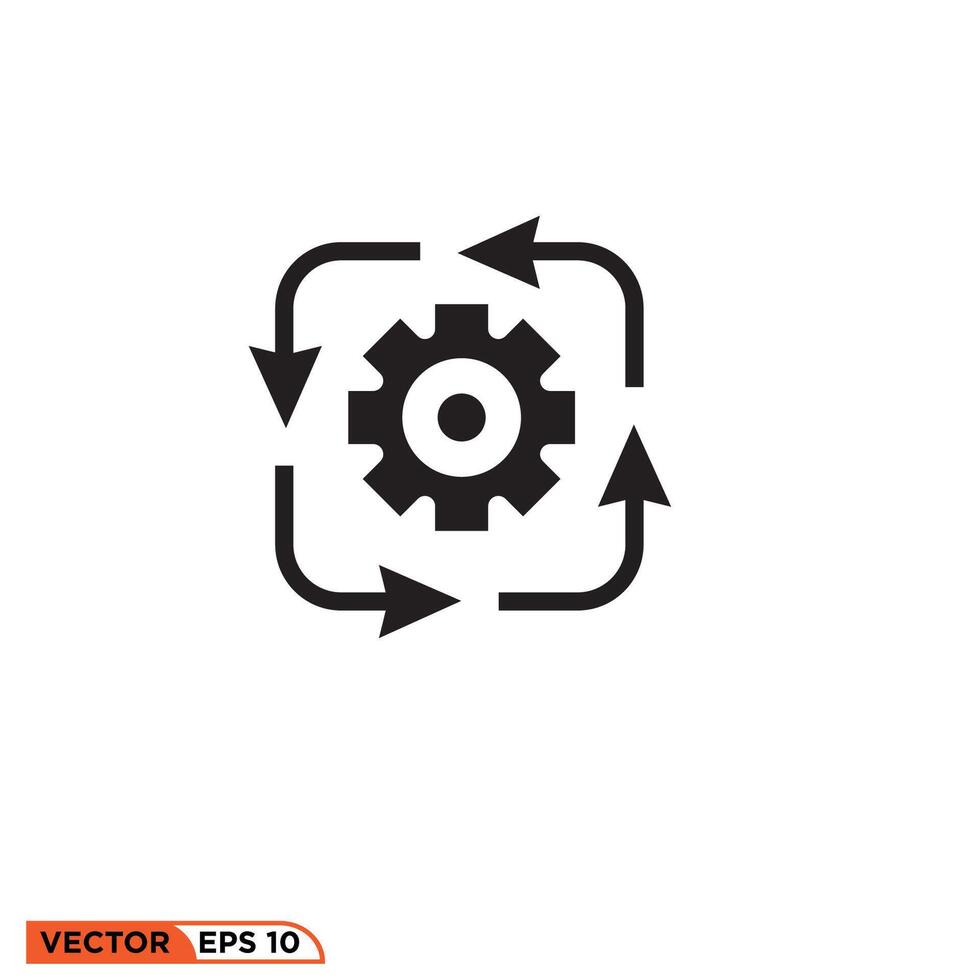 Manage option icon design vector graphic of template, sign and symbol