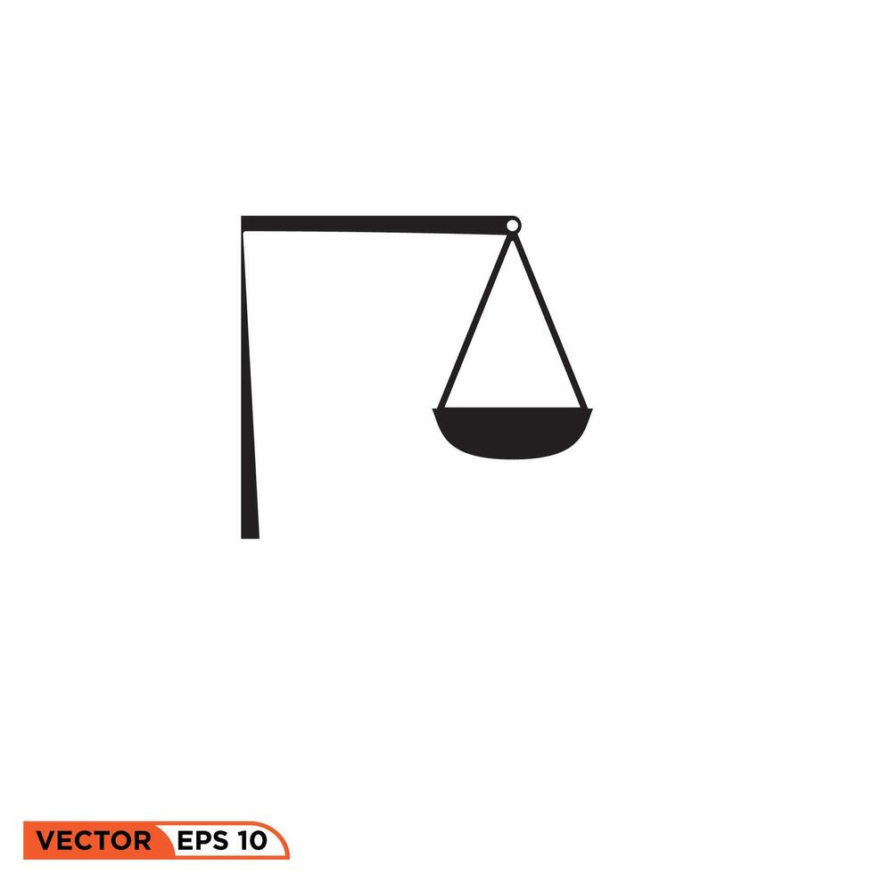 Judiciary icon design vector graphic of template, sign and symbol