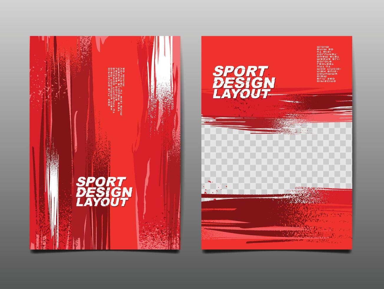 deporte diseño diseño ,plantilla diseño, deporte fondo, rojo tono vector