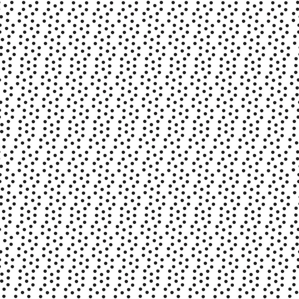 Smooth monochrome geometrical seamless dot pattern. Surface art stock vector for printing on different surfaces.