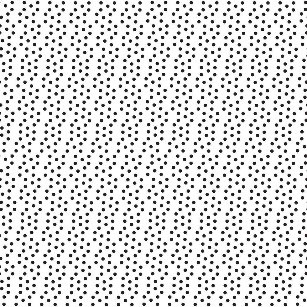 Smooth monochrome geometrical seamless dot pattern. Surface art stock vector for printing on different surfaces.