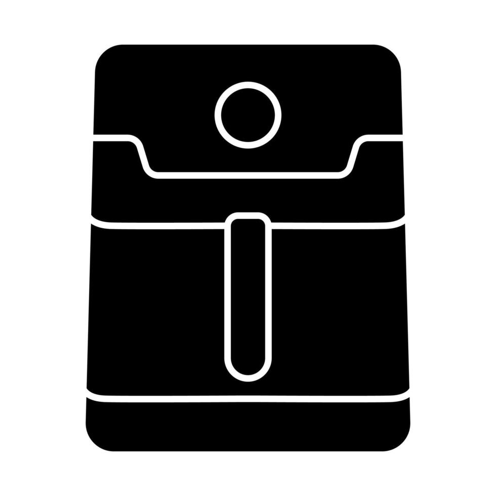cooking air fryer appliance icon vector for graphic design, logo, website, social media, mobile app, UI illustration