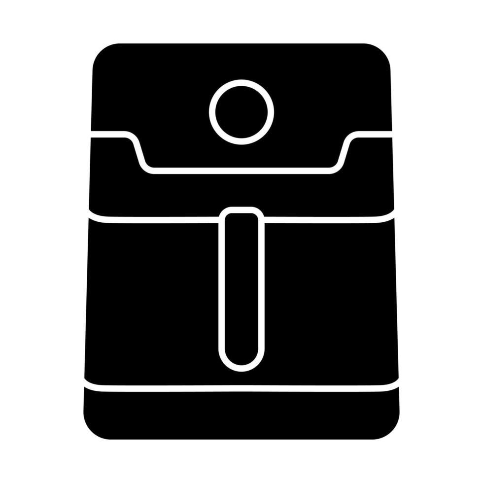 cooking air fryer appliance icon vector for graphic design, logo, website, social media, mobile app, UI illustration