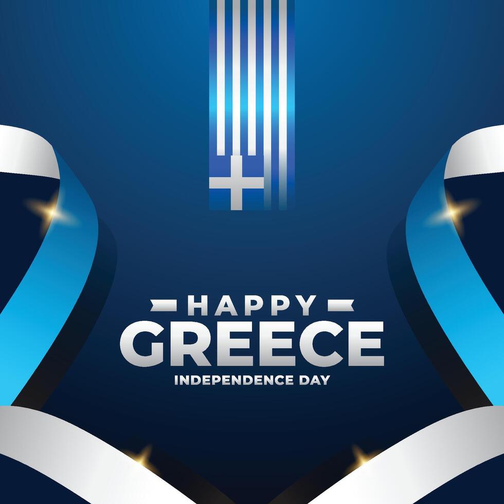 Greece Independence day design illustration collection vector