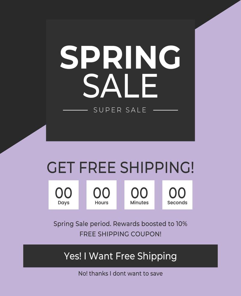 Spring Sale Banner, Sale Poster, Sale Flyer, Sale Vector. Off, Vector illustration.