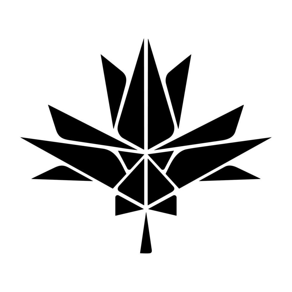 Maple Leaf Logo Vector, Maple Leaf Silhouette vector