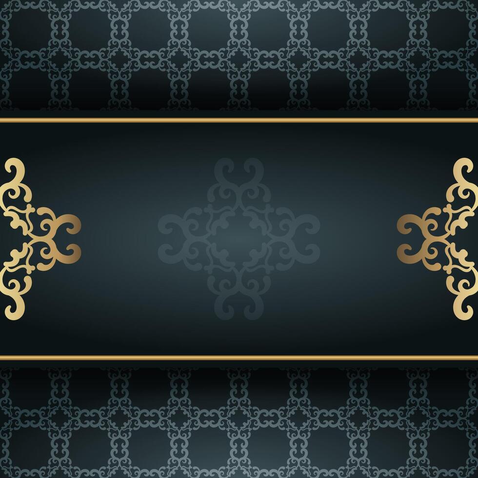 elegant floral pattern, classic background vector