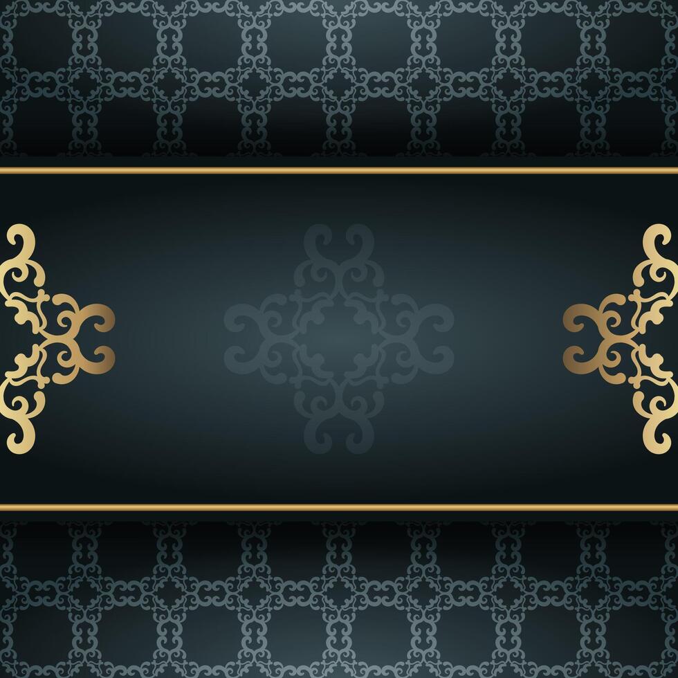 elegant floral pattern, classic background vector