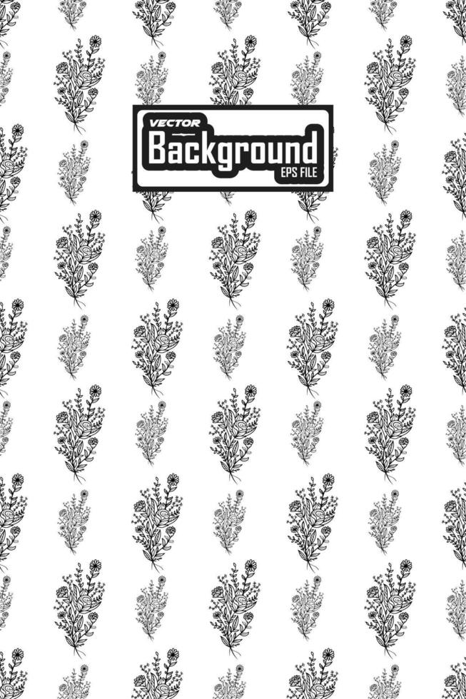 Seamless floral damask wallpaper pattern vector