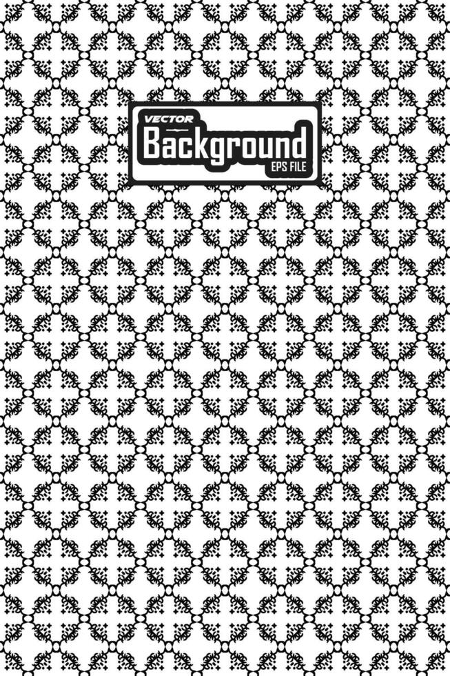 vector negro y blanco sin costura resumen modelo antecedentes escala de grises ornamental gráfico diseño