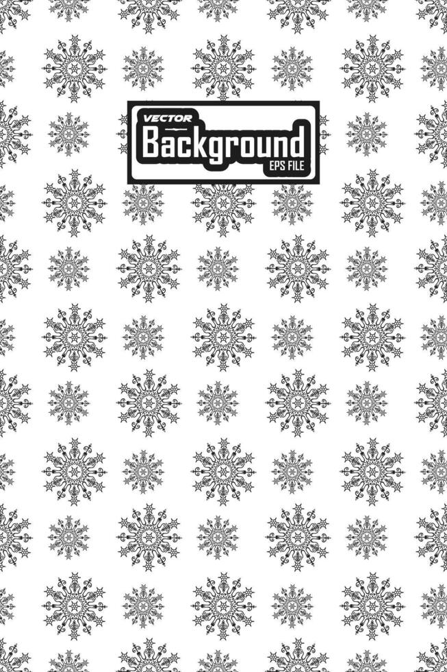 Seamless floral damask wallpaper pattern vector