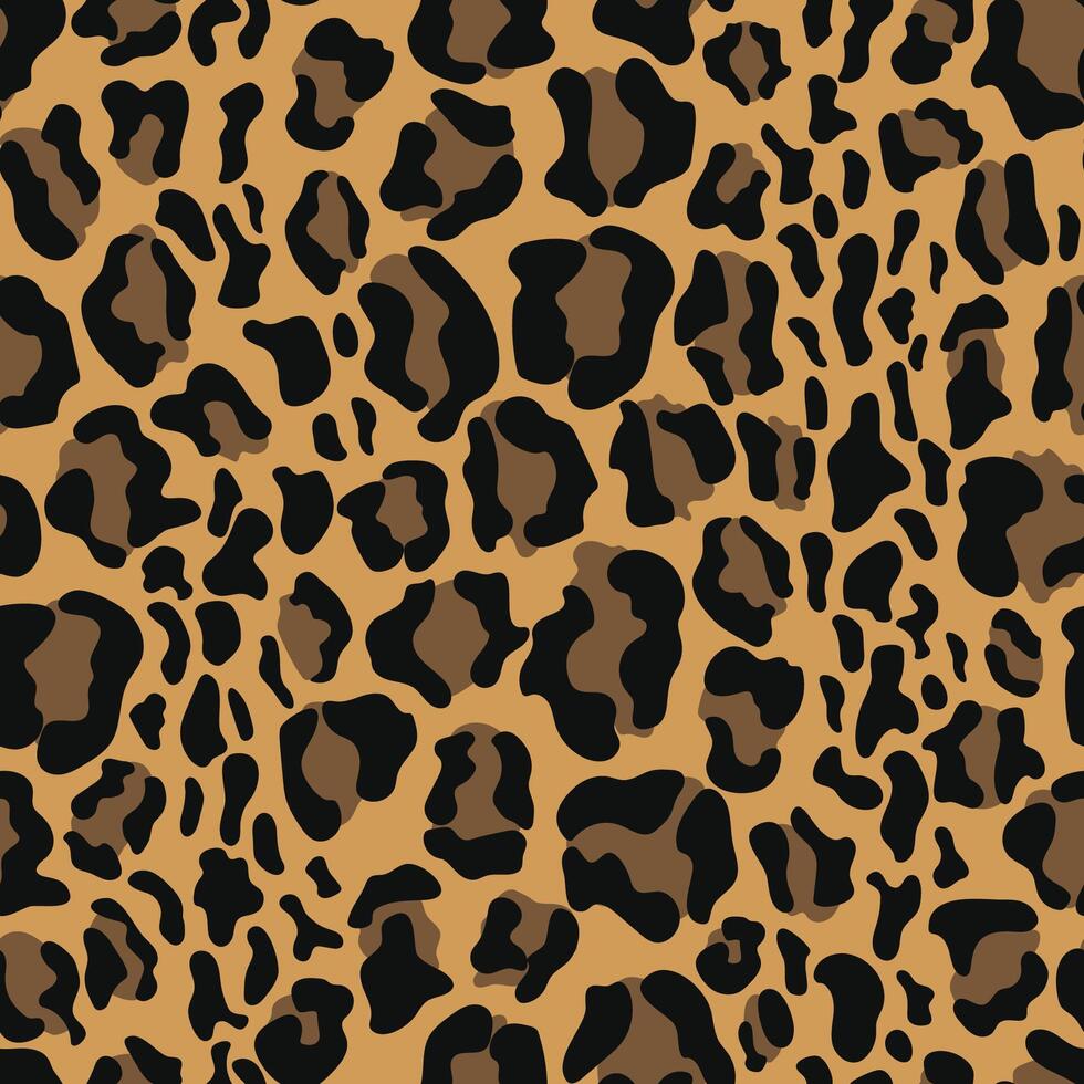 leopardo sin costura modelo diseño vector