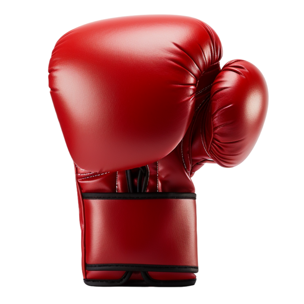 AI generated Red boxing gloves png