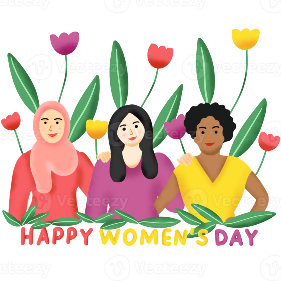 international womens day png