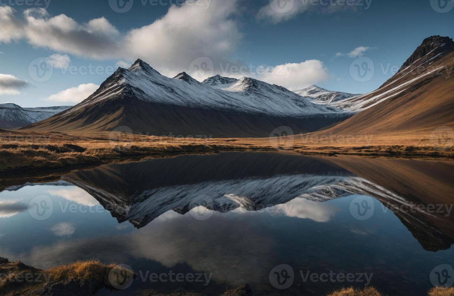 AI generated Breathtaking views of Iceland photo