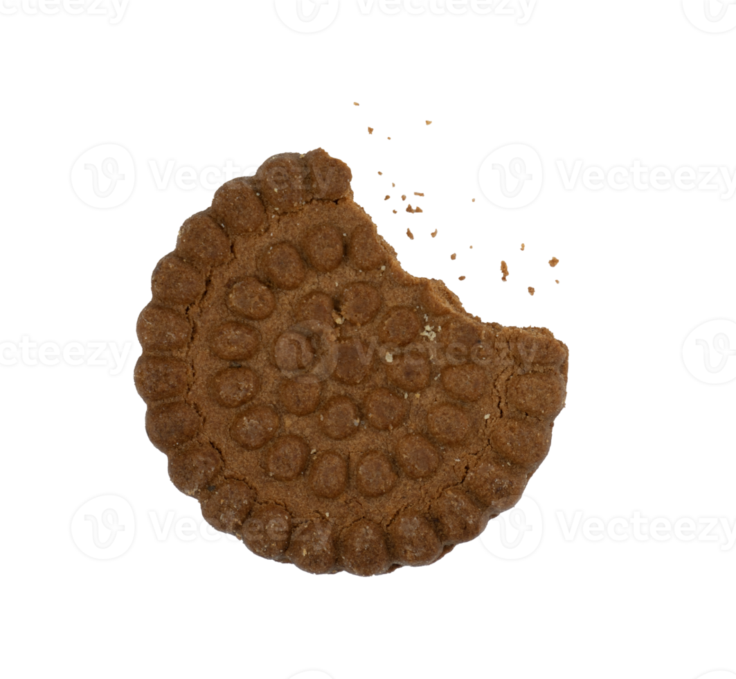 bit of cookie with crumbs png
