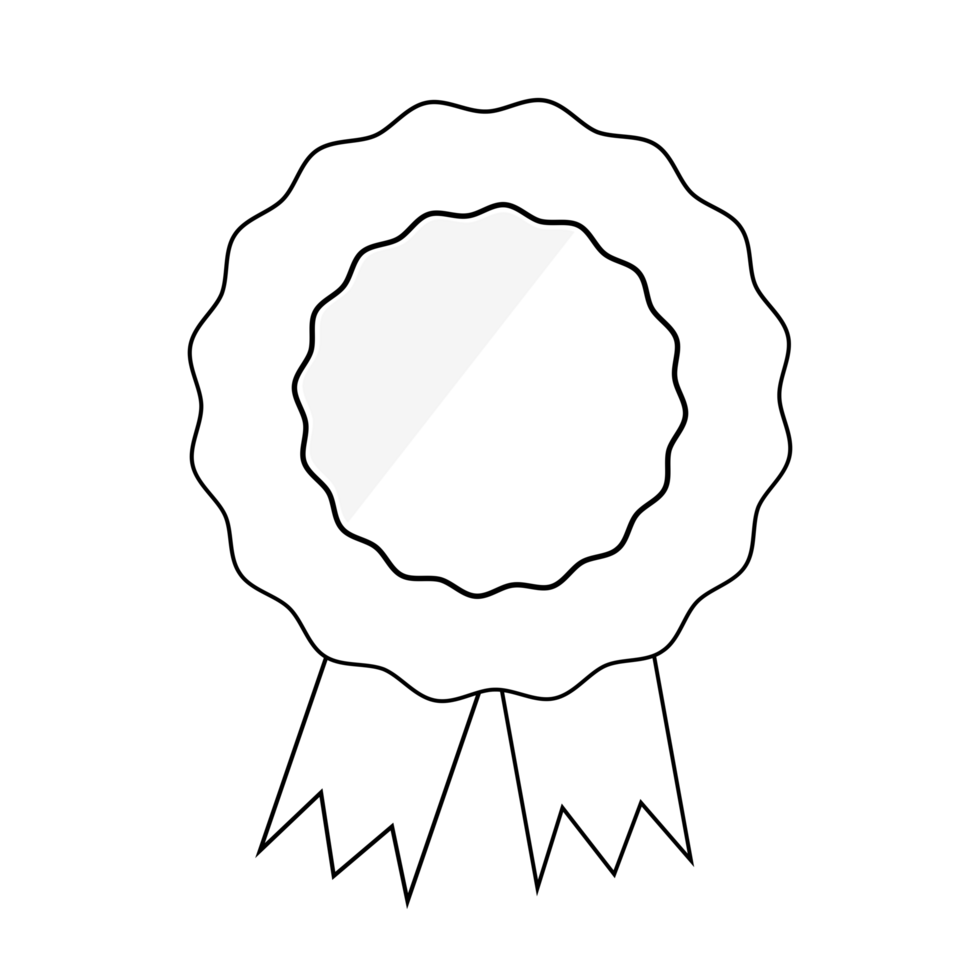 blank award certificate, Award with ribbons, gold silver bronze medal png