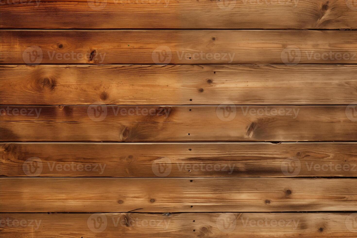 ai generado cálido de madera textura tablones arreglado horizontalmente en un sin costura modelo foto