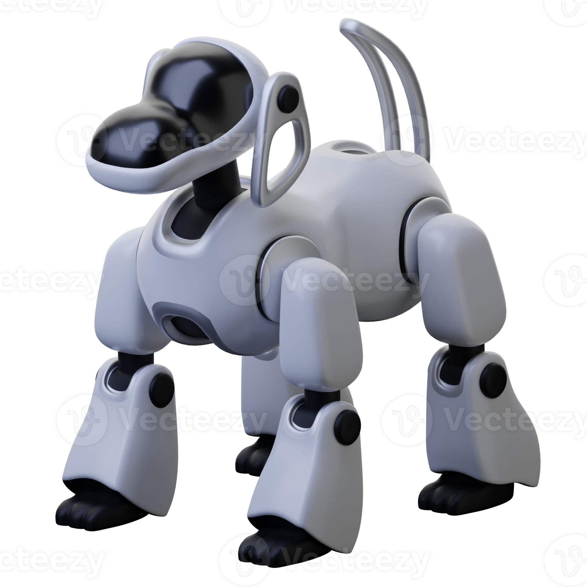 3D Illustration Robot Technology robotic dog 41469134 PNG